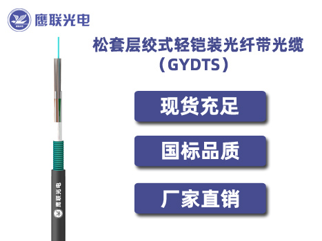 GYDTS-48芯，松套层绞式轻铠装光纤带光缆，电力光缆厂家，室外光缆价格